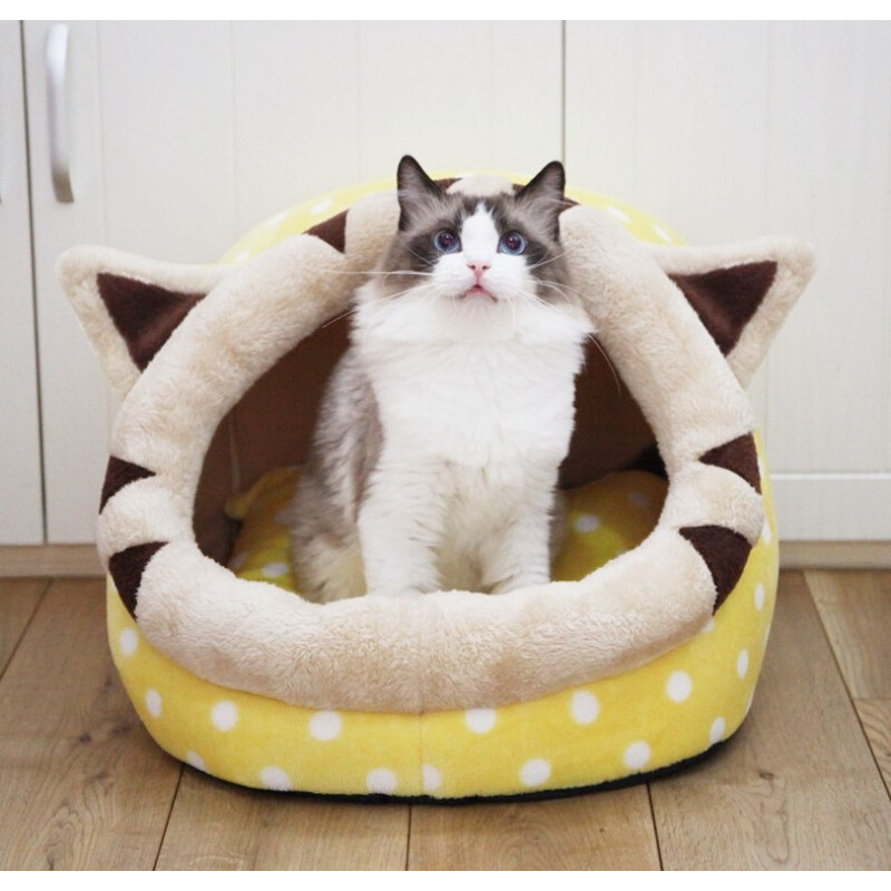 耐臟舒適，四季皆宜 大號拆洗柔軟寵物窩讓愛寵溫暖過冬